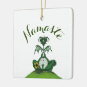 ヨーギおもしろいドラゴン絵画ズ セラミックオーナメント (左)