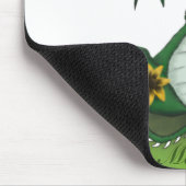 ヨーギおもしろいドラゴン絵画ズ マウスパッド (コーナー)