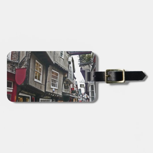 ヨークの修羅場の通り ラゲッジタグ (正面横)