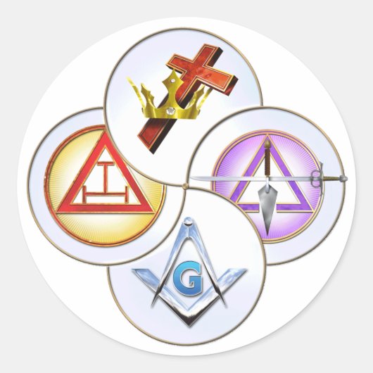 ヨークの儀式のデジタル風車 ラウンドシール (正面)