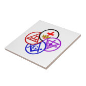 ヨークの儀式の風車 タイル (側面)