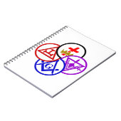 ヨークの儀式の風車 ノートブック (左側)