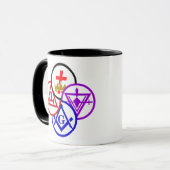 ヨークの儀式の風車 マグカップ (正面左)