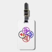 ヨークの儀式の風車 ラゲッジタグ (正面縦)