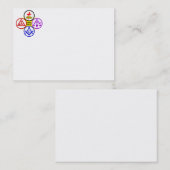 ヨークの儀式ボディロゴの名刺 名刺 (正面/裏面)