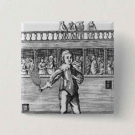 ヨークの公爵ジェームス王子 缶バッジ (正面)