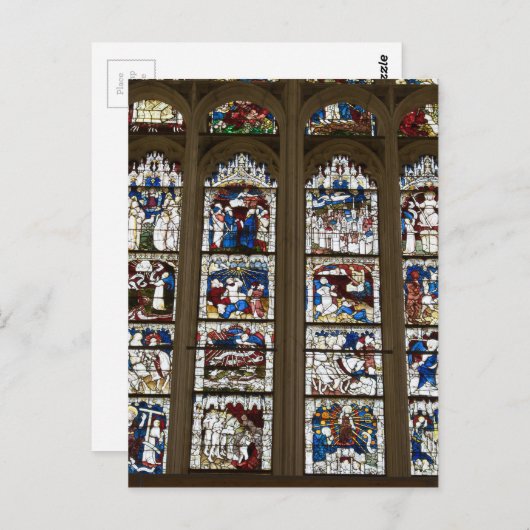 ヨークの牧師の素晴らしい東の窓 ポストカード (正面/裏面)
