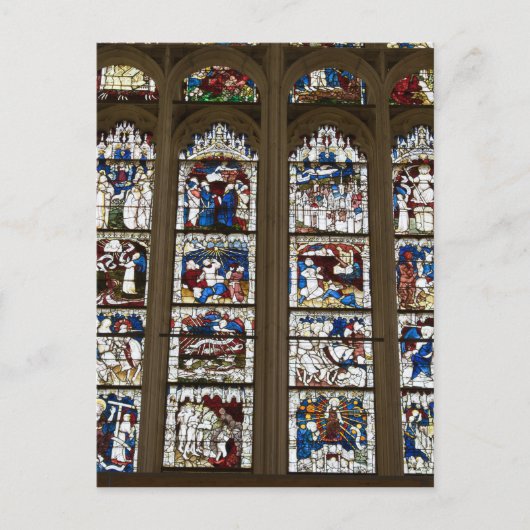 ヨークの牧師の素晴らしい東の窓 ポストカード (正面)