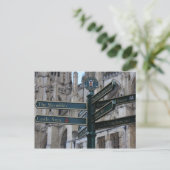 ヨークの牧師-ヨーク、イギリスの前の印 ポストカード (スタンド正面)