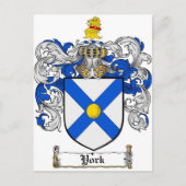 ヨークの紋章 / ヨーク家の家紋 ポストカード (正面)