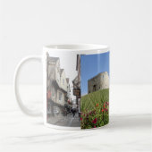 ヨークイギリスの写真 コーヒーマグカップ (左)
