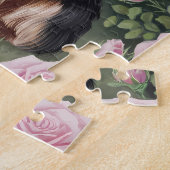 ヨークエレガントシャーテリアバラガーデンズ絵を描 ジグソーパズル (側面)