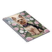 ヨークエレガントシャーテリアバラガーデンズ絵を描 ノートブック (右側)