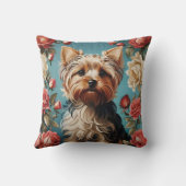 ヨークエレガントシャーテリアポートレートバラガーデン クッション (裏面)