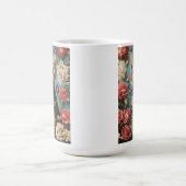 ヨークエレガントシャーテリアポートレートバラガーデン コーヒーマグカップ (中央)