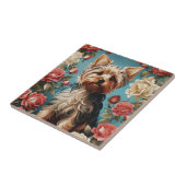 ヨークエレガントシャーテリアポートレートバラガーデン タイル (側面)