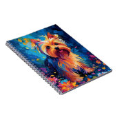 ヨークカラフルシャー・テリア ノートブック (右側)