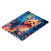 ヨークカラフルシャー・テリア ノートブック (左側)