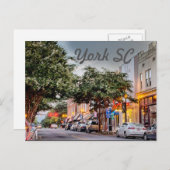 ヨークサウスカロライナ ポストカード (正面/裏面)