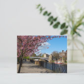 ヨークシティリバーランドスケープ ポストカード (スタンド正面)