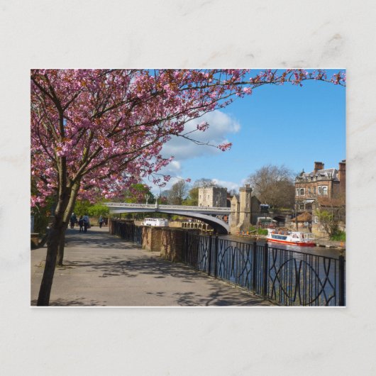 ヨークシティリバーランドスケープ ポストカード (正面)