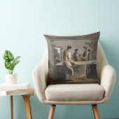 "ヨークシャのの衣裳」engravからの布のドレッサー、 クッション (椅子)