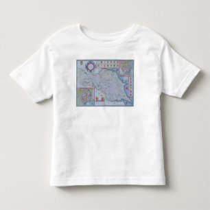 ヨークシャの北および東の乗馬 トドラーTシャツ