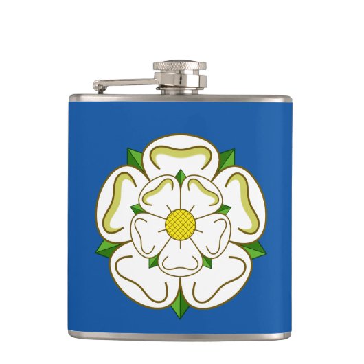 ヨークシャの旗 フラスク (正面)