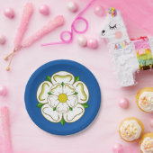 ヨークシャの旗 ペーパープレート (パーティー)