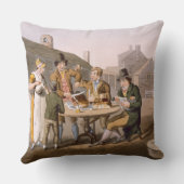 "ヨークシャの衣裳」からの真夏イブは、刻みます クッション (裏面)