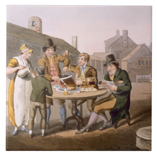 "ヨークシャの衣裳」からの真夏イブは、刻みます タイル (正面)