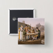 "ヨークシャの衣裳」からの真夏イブは、刻みます 缶バッジ (正面&裏面)