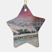 ヨークシャのDale セラミックオーナメント (左)