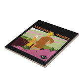 ヨークシャは繋ぎ止めます タイル (側面)