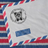 ヨークシャカスタムイファミリー差出人住所 ラバースタンプ