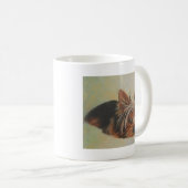 ヨークシャテリアのマグ コーヒーマグカップ (正面右)
