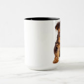 ヨークシャテリアのマグ マグカップ (中央)