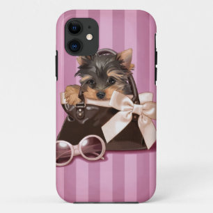 ヨークシャテリアの子犬 iPhone 11 ケース