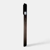 ヨークシャテリアの肖像画入りカスタムスマホケース iPhone 15ケース (左側面)