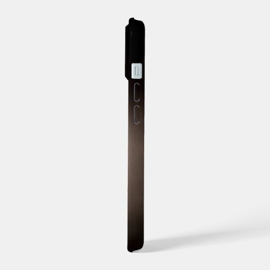 ヨークシャテリアの肖像画入りカスタムスマホケース iPhone 15ケース (左側面)