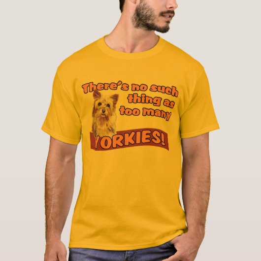 ヨークシャテリア Tシャツ (正面)