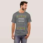 ヨークシャーのクリスマス・ボーイ Tシャツ (正面フル)