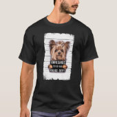ヨークシャーのマグショット Tシャツ (正面)