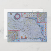 ヨークシャーの北と東の地方 ポストカード (正面/裏面)