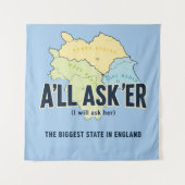 ヨークシャーの最大の州 – A'll Asker タペストリー (正面)