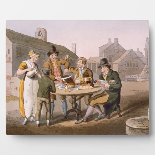 「ヨークシャーの衣装」墓より真夏の大みそか フォトプラーク (正面)