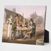 「ヨークシャーの衣装」墓より真夏の大みそか フォトプラーク (側面)