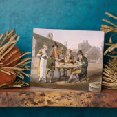 「ヨークシャーの衣装」墓より真夏の大みそか フォトプラーク (側面)