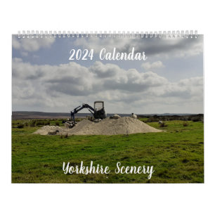 ヨークシャーの風景2024 カレンダー