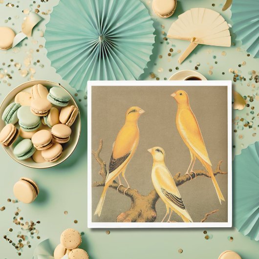 ヨークシャーカナリア スタンダードランチョンナプキン